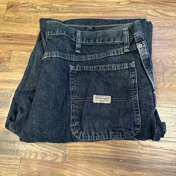 Wrangler carpenter pants 40x30 100% cotton real comfortable jeans - Picture 7 of 16